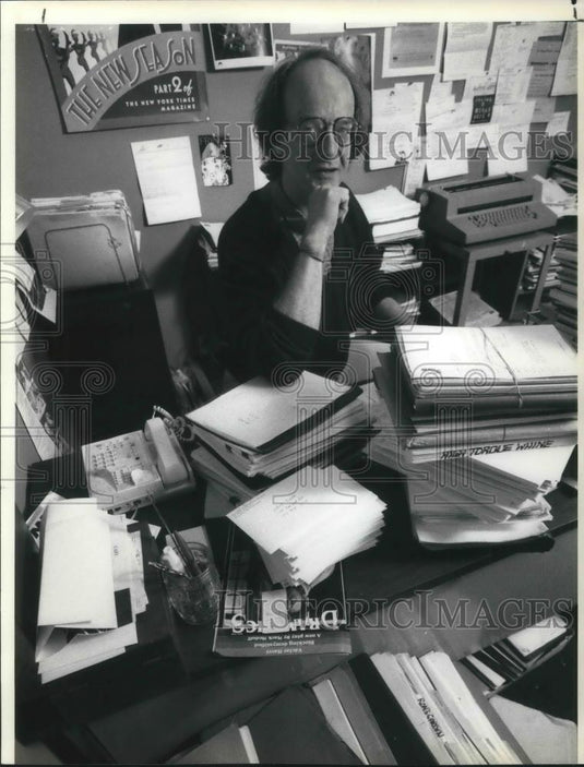 1990 Press Photo Curt Dempster Head of Ensemble Studio Theater - cvp03631 - Historic Images