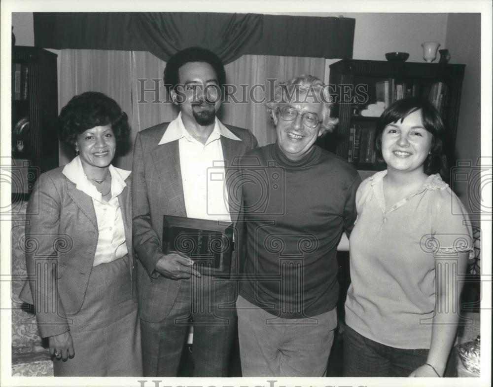 1979 Press Photo Ana Downs Rev Dalton D Downs Thomas Campbell Margarite Morrow - Historic Images