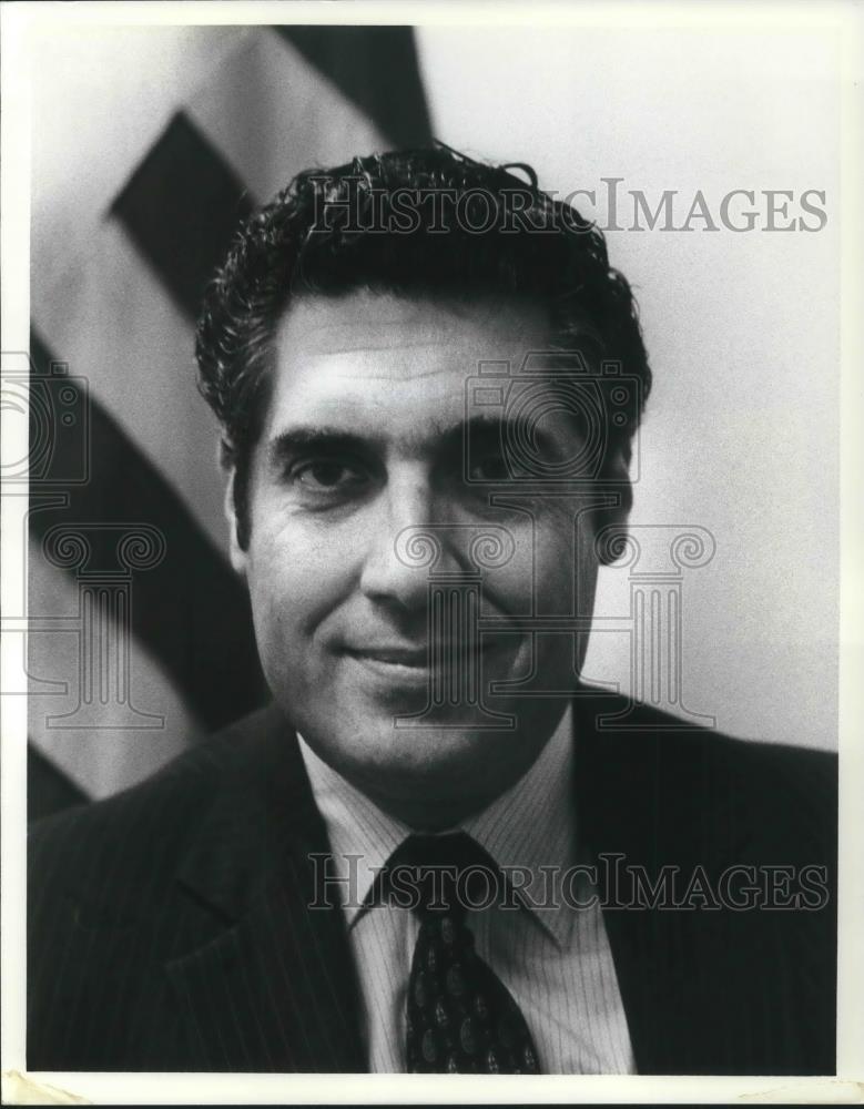 1982 Press Photo Peter J Dispenzirie Commissioner of US Customs Chicago Region - Historic Images