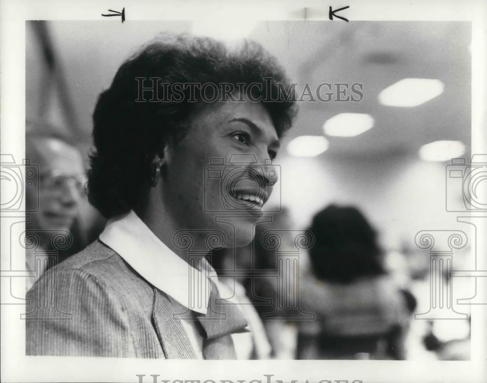 1984 Press Photo Mary Hatwood Futrell Lynchburg Virginia Educator - cvp15848 - Historic Images