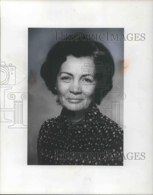 1972 Press Photo Dr. Maria J. Colucci Psychiatrist in Charge VA Brecksville - Historic Images