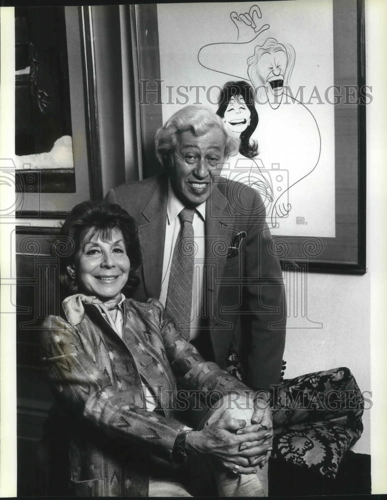 1985 Press Photo Betty Comden and Adolph Green Authors and Lyricists - cvp07484 - Historic Images