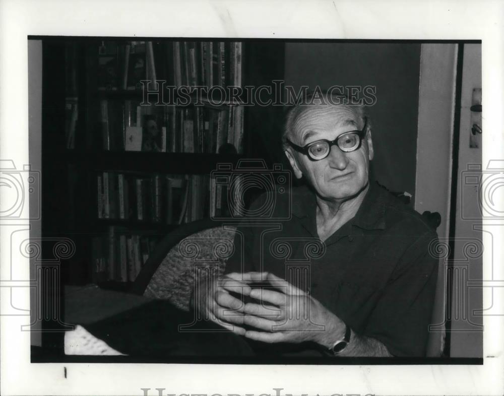 1989 Press Photo Jiri Hajek,Czech politician and diplomat. - cvp16841 - Historic Images