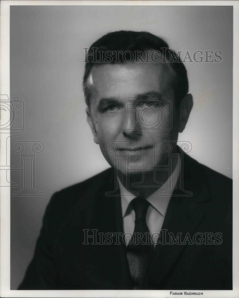 1972 Press Photo Leon D Harmon Prof Western Reserve University - cvp17164 - Historic Images