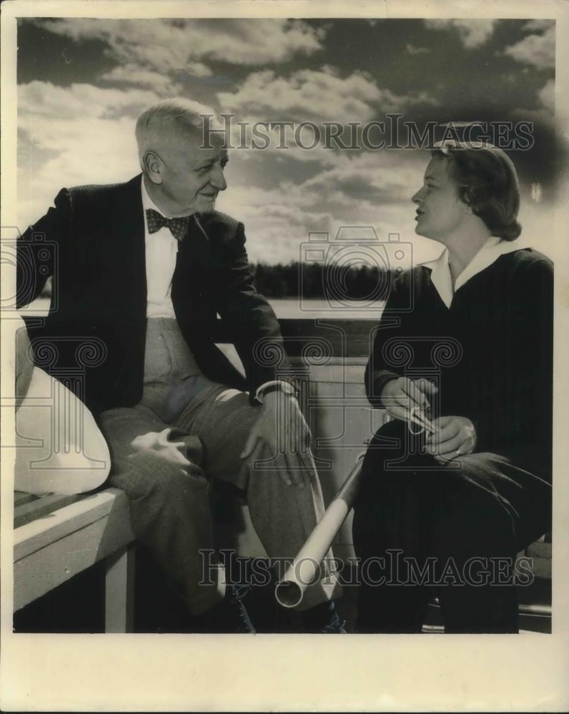 1960 Press Photo Mr &amp; &amp; Mrs Cyrus S Eaton - cvp04865 - Historic Images