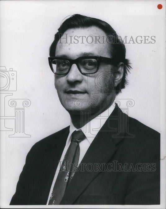 1971 Press Photo Richard T. Halishak, City Engineer - cvp17311 - Historic Images