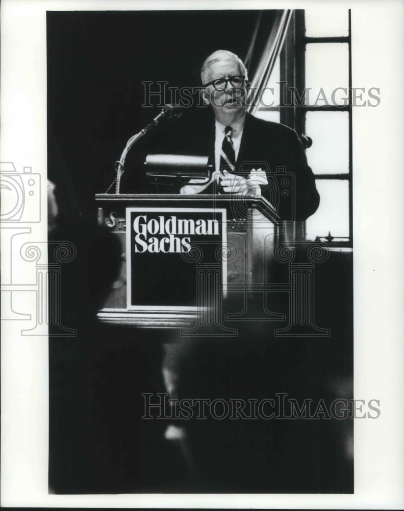 1972 Press Photo Henry H. Fowler United States Secretary of Treasury - cvp13400 - Historic Images