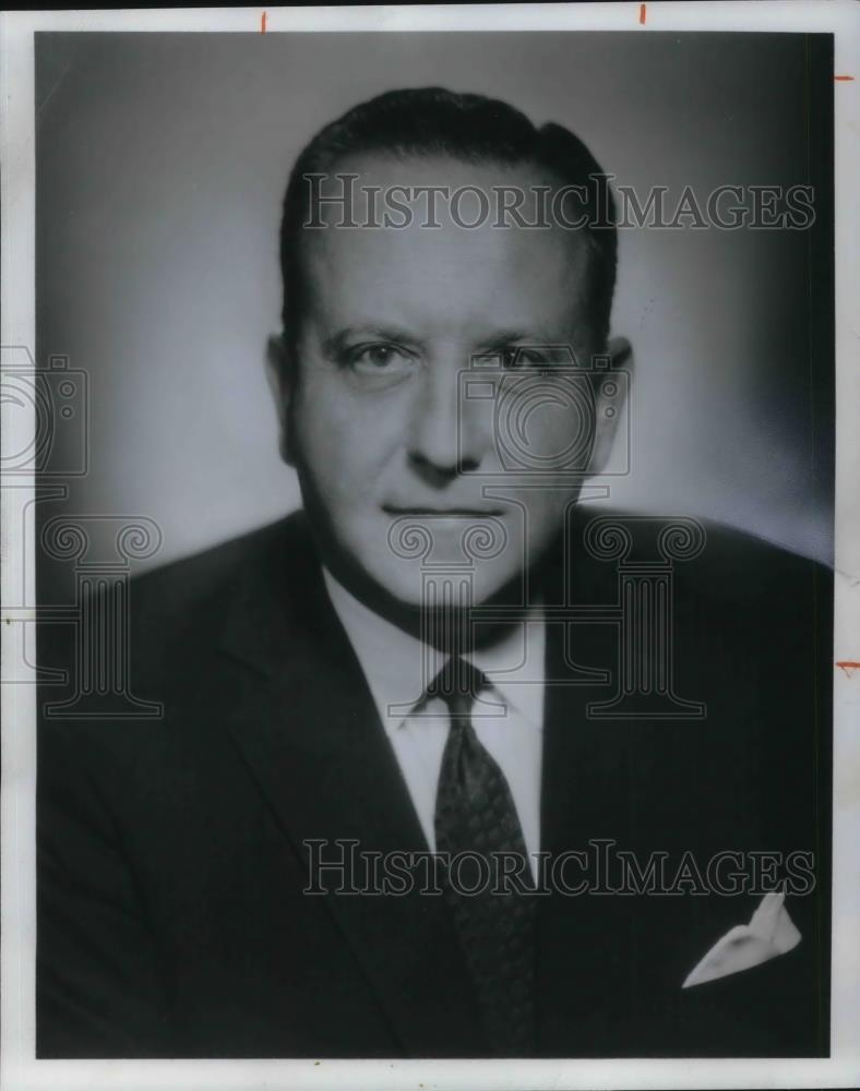 1966 Press Photo Walter Frank of Board of Governors New York Stock Exchange - Historic Images