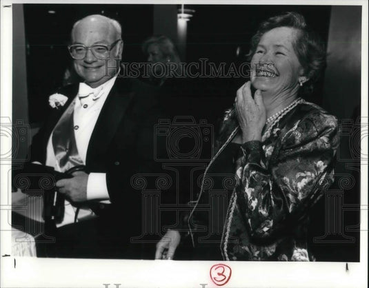 1990 Press Photo Dr. John H Gardner III & Wife Annie - cvp11729 - Historic Images