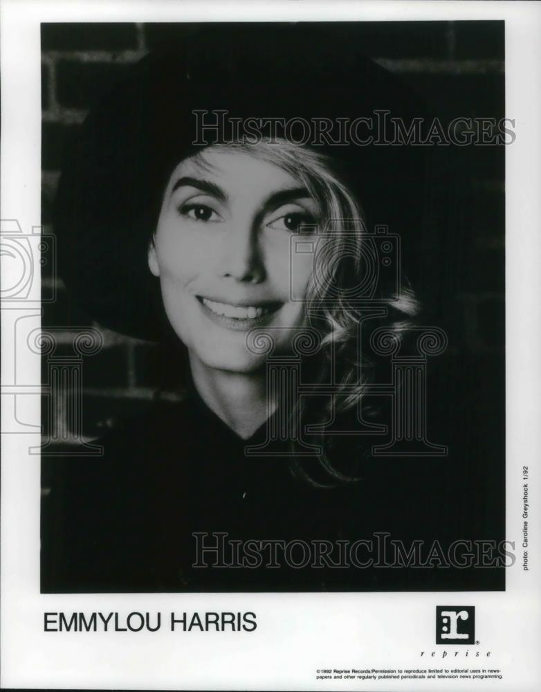 1982 Press Photo Emmylous Harris Musical Artist Caroline Greyshock - cvp16163 - Historic Images