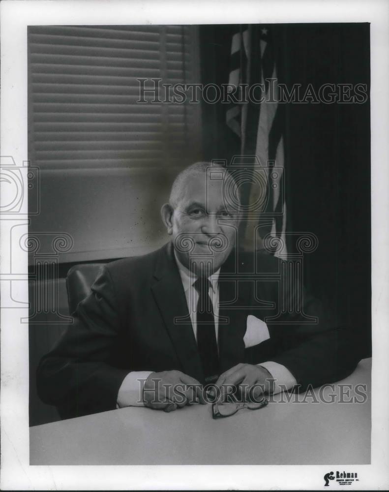 1967 Press Photo Chester Gillespie Cleveland Municipal Judge - cvp13794 - Historic Images
