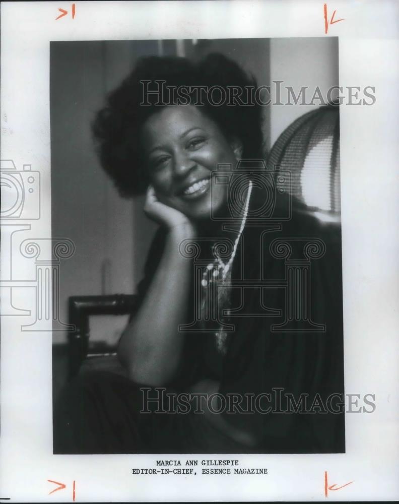 1975 Press Photo Marcia Ann Gillespie Editor of Essence - cvp13789 - Historic Images