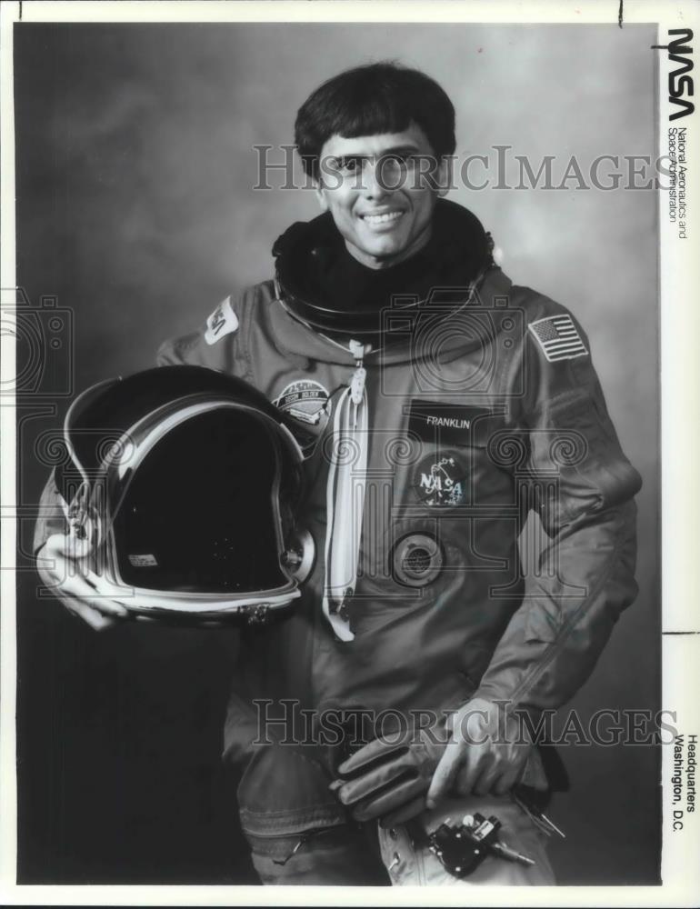 1990 Press Photo Franklin Chang-Diaz NASA Astronaut - cvp07356 - Historic Images