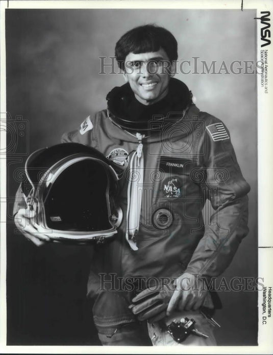 1990 Press Photo Franklin Chang-Diaz NASA Astronaut - cvp07356 - Historic Images