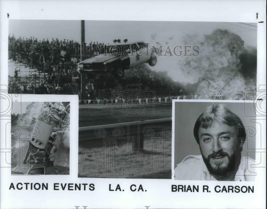 1985 Press Photo Brian R. Carson of Action Events - cvp07748 - Historic Images