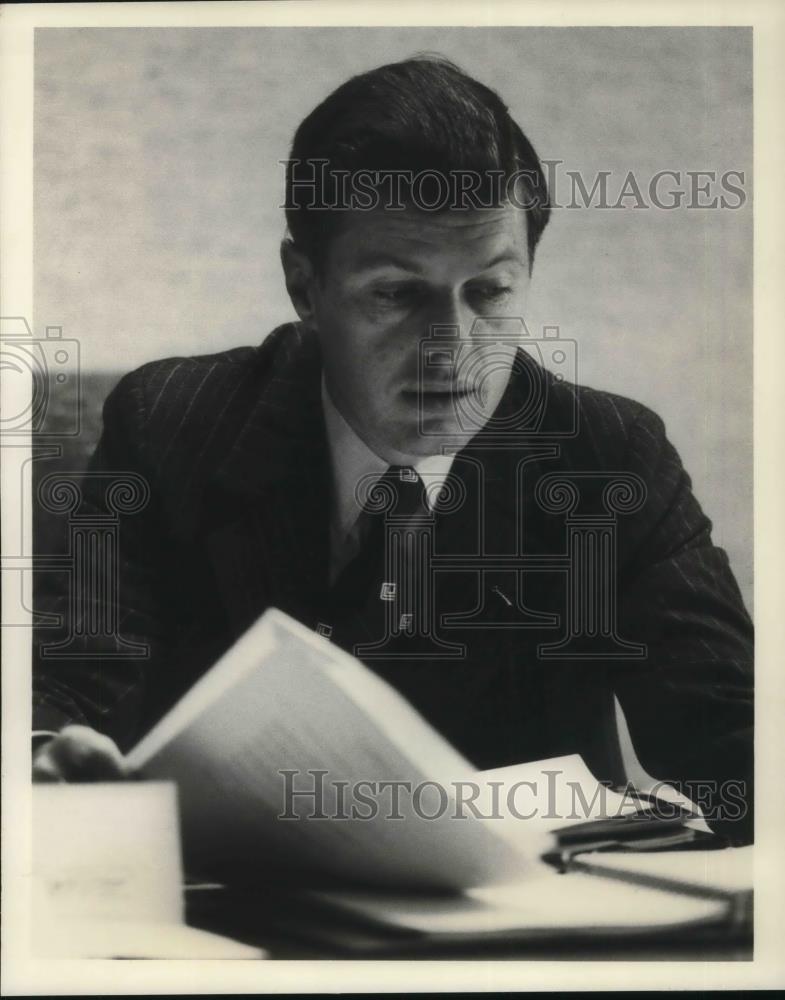 1979 Press Photo Donald M Fordyce Chairman Chief Exec Manhatten Life Insurance - Historic Images
