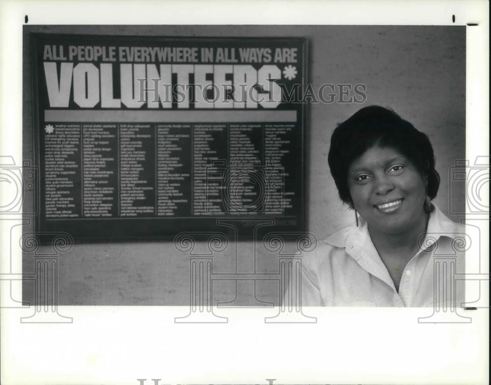 1990 Press Photo Patricia Foote Director of Project Friendship - cvp15229 - Historic Images