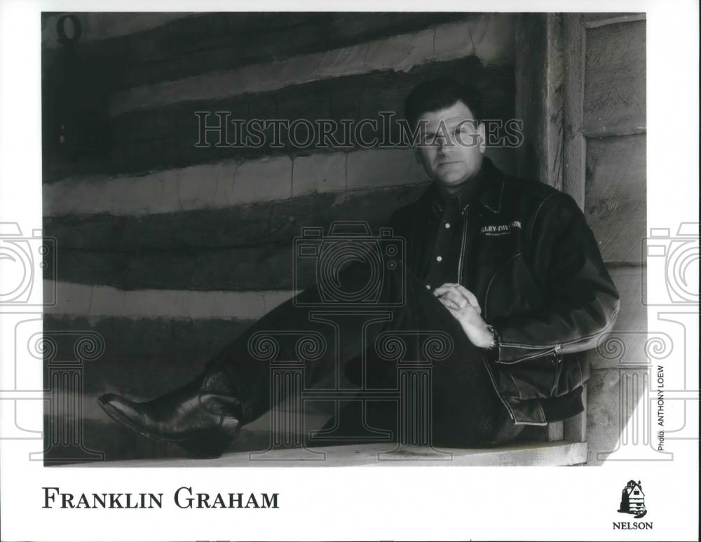 1995 Press Photo Franklin Graham Christian Evangelist and Missionary - cvp13635 - Historic Images