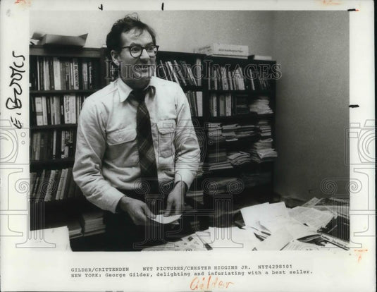 1981 Press Photo George Gilder - cvp18368 - Historic Images