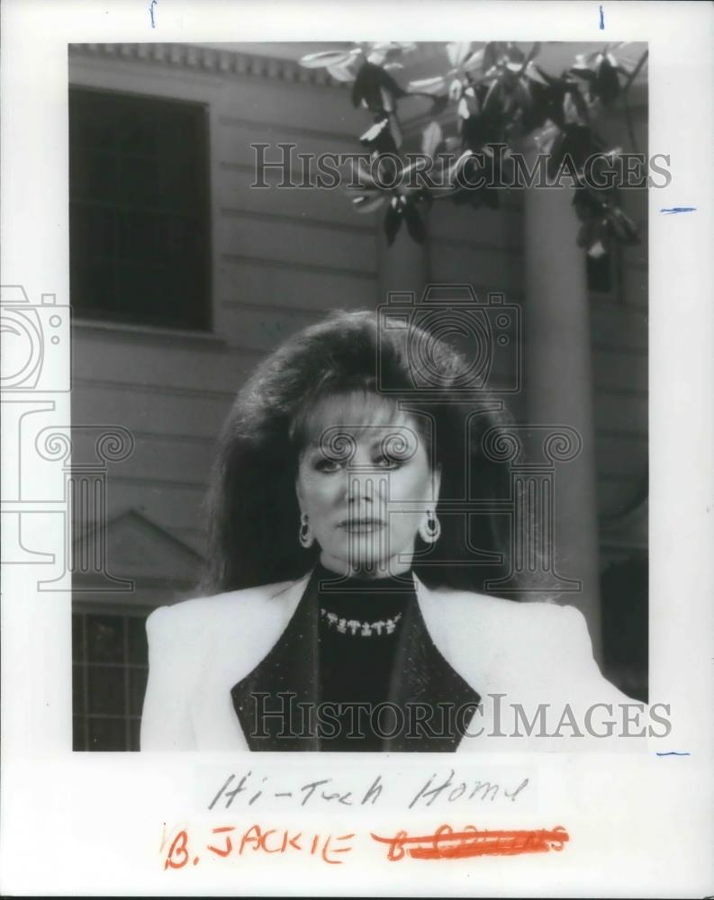 1991 Press Photo Jackie Collins Novelist Author - cvp04210 - Historic Images