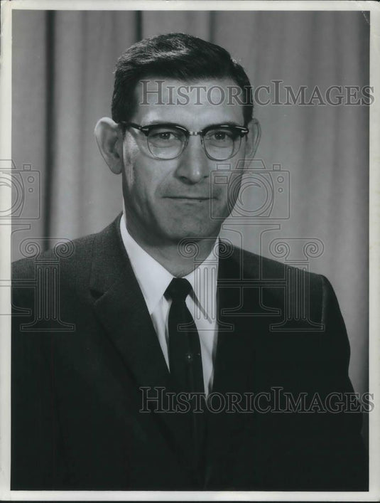 1962 Press Photo Francis E Evans Nasa Marshall Space Flight Center - cvp06195 - Historic Images