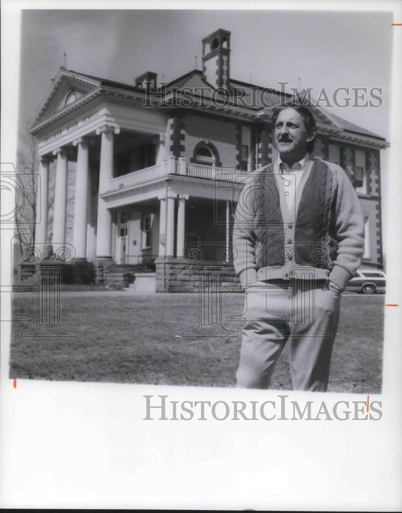 1978 Press Photo Eugene A. Emter Superintendent of Schools Southington Township - Historic Images
