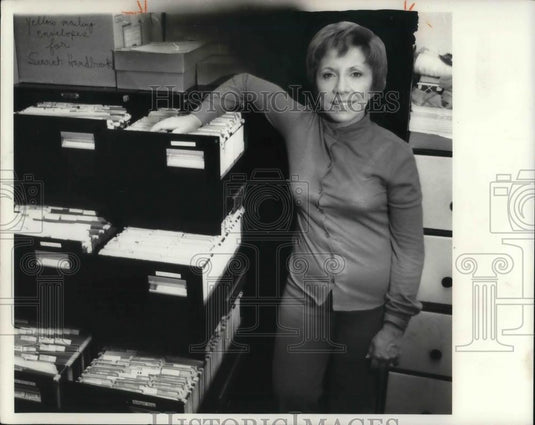 1975 Press Photo Florence L Fisher Foremother of Adoptive Rights - cvp15792 - Historic Images