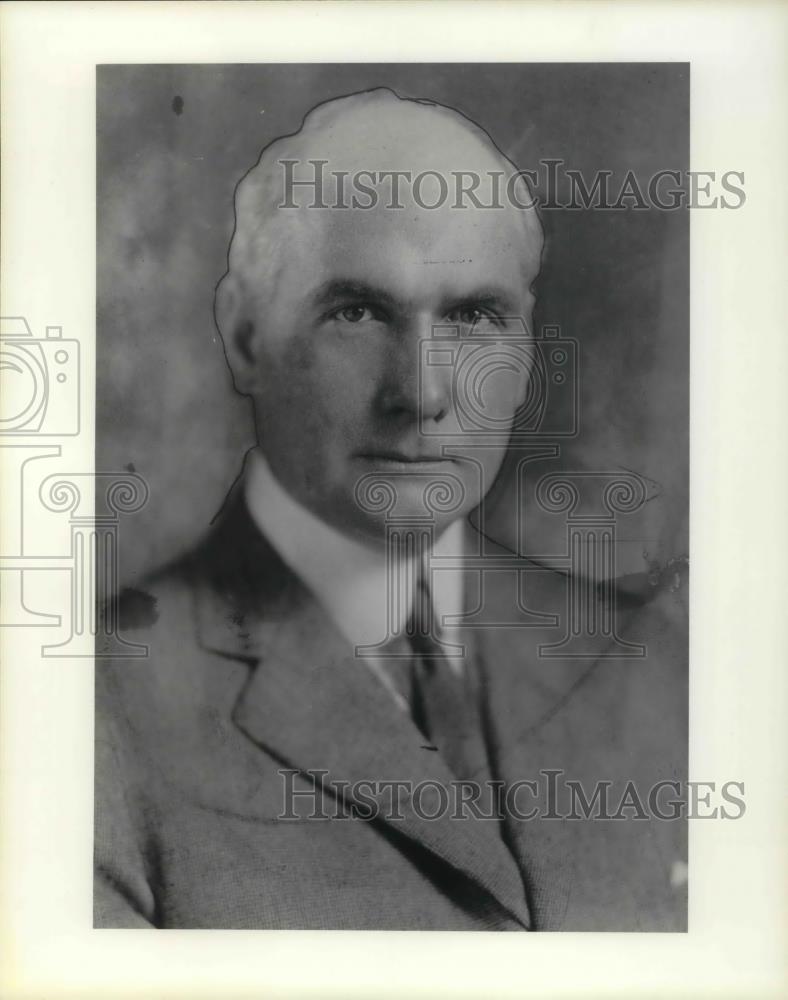 1984 Press Photo Mayor W.S. Fitzgerald - cvp15573 - Historic Images
