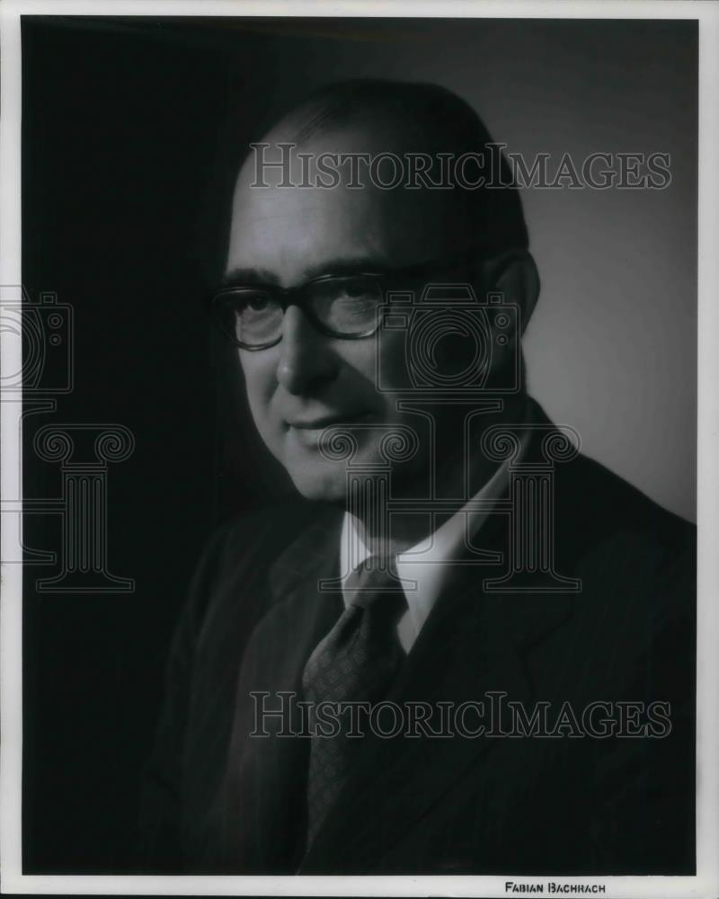 1977 Press Photo John A. Gelbach Cleveland Ohio - cvp12672 - Historic Images