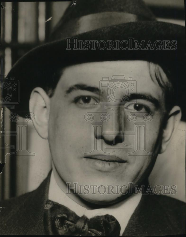 1916 Press Photo Louis Bianchetti, notorius hotel murder of Dolores Evans - Historic Images