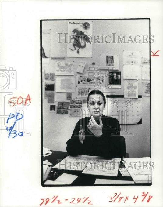 1981 Press Photo Lynn Hammond - cvp15925 - Historic Images