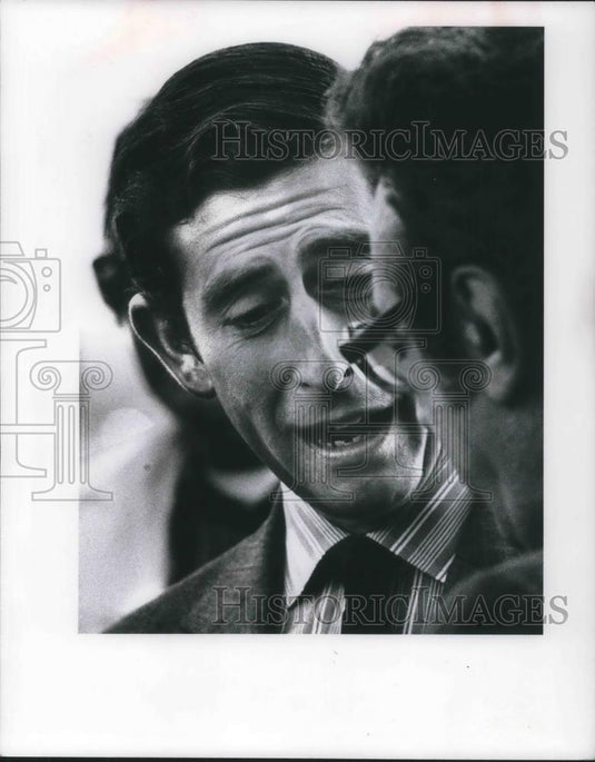 1978 Press Photo Prince Charles & Mayor Perk of Cleveland - cvp05998 - Historic Images