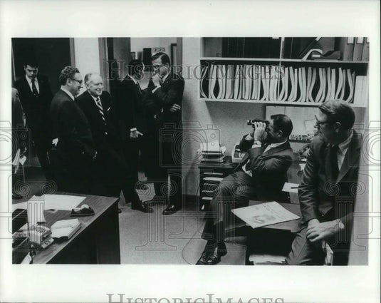 Press Photo Haldeman, dedicated amatuer photographer, took many pics Nixon era - Historic Images