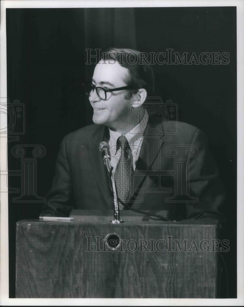 1970 Press Photo Henry Etiling Ohio Coal Industries Air Quality Committee - Historic Images