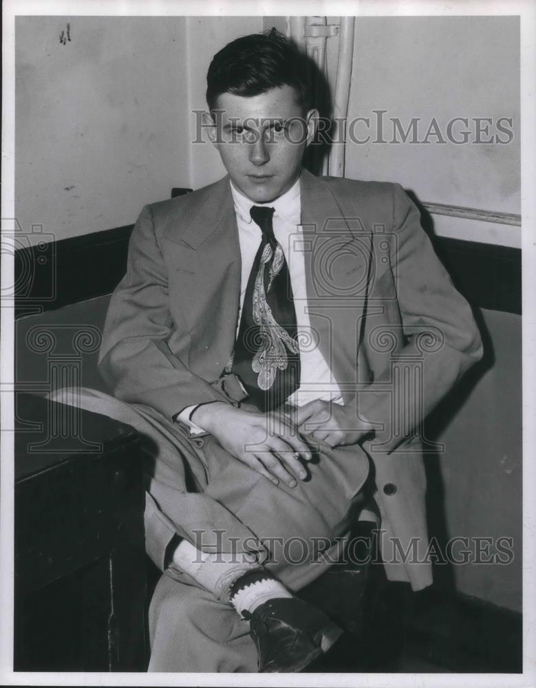 1955 Press Photo Norman DuBell murdered his son Allen - cvp03772 - Historic Images