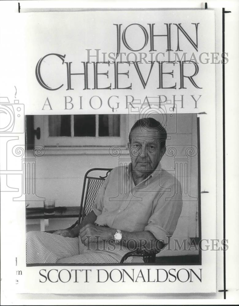 1988 Press Photo John Cheever A Biography by Scott Donaldson  - cvp07111 - Historic Images