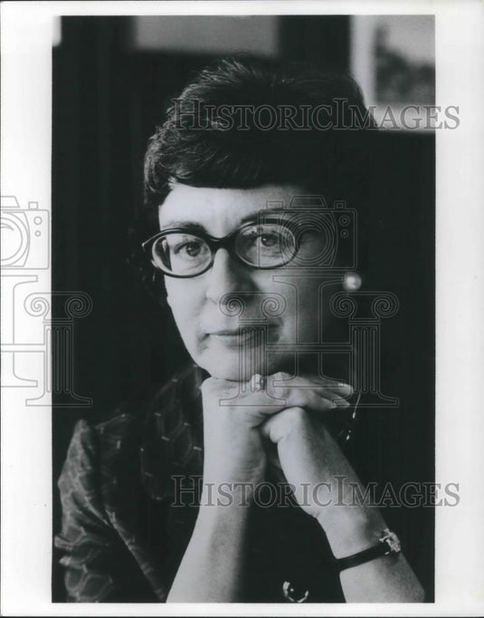 1977 Press Photo Rhoda M Dorsey President Goucher College - cvp03637 - Historic Images