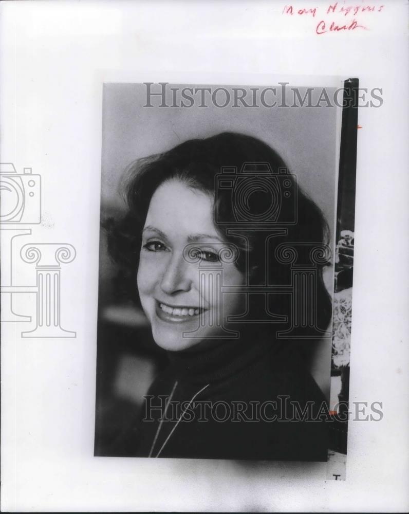 1980 Press Photo Mary Higgins Clark Author - cvp04226 - Historic Images