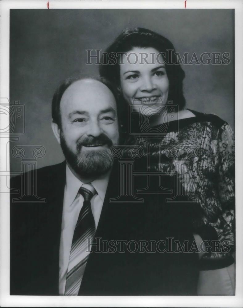 1986 Press Photo Ray &amp; Kimberly Fox - cvp13926 - Historic Images