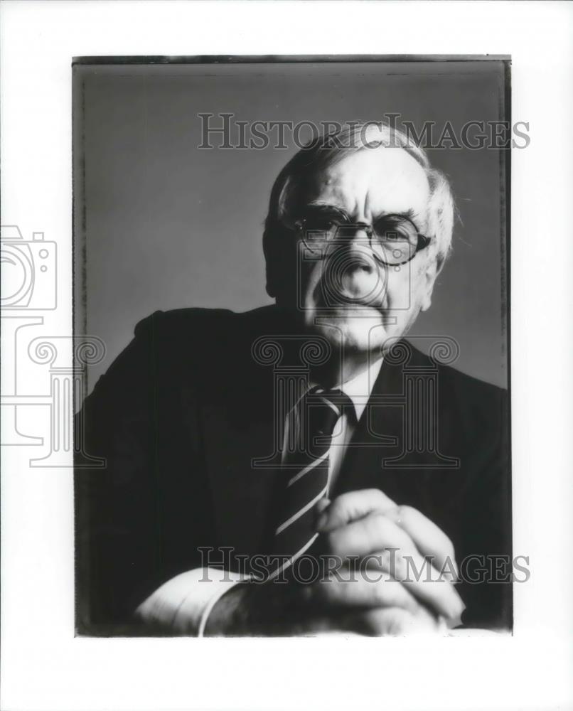 1997 Press Photo Dominick Dunne Author Writer Investigative Journalist - Historic Images