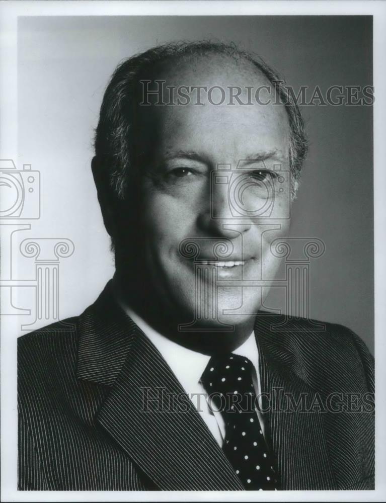 1983 Press Photo Leonard Goldenson CEO &amp; Chairman of the Board ABC - cvp14456 - Historic Images