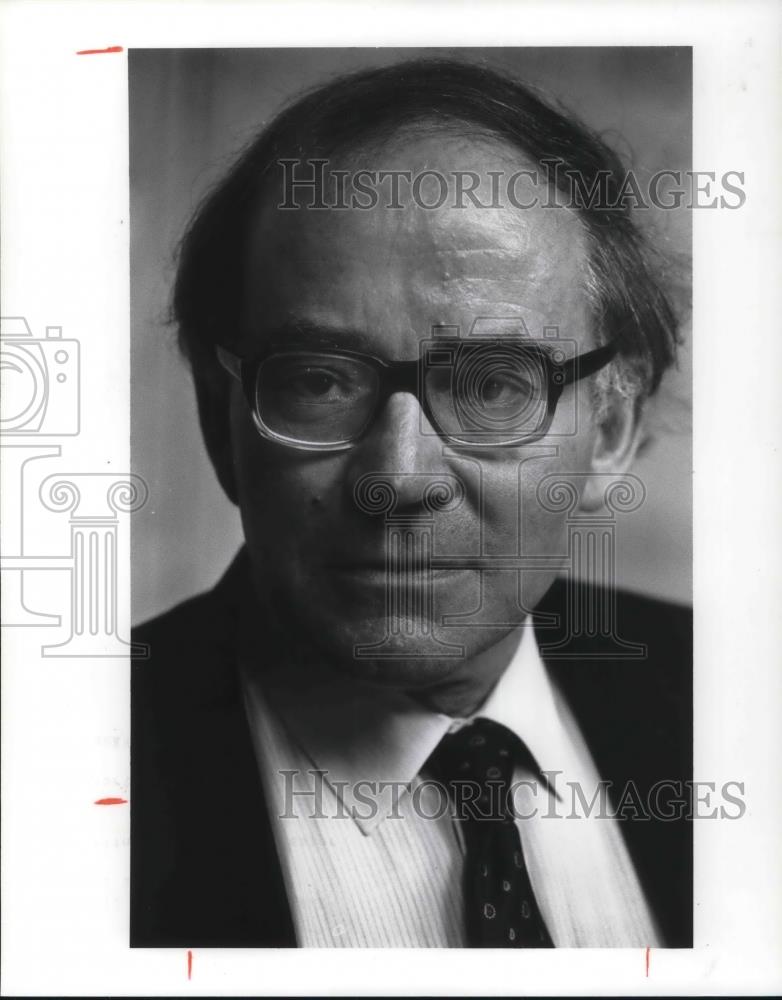 1989 Press Photo Martin Fleischman Professor - cvp15299 - Historic Images