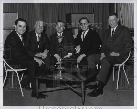 Press Photo Hank Schroder, Les Morrow, Oscar Ericsson, John Caroso, Bill Reynol - Historic Images