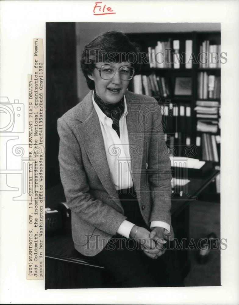 1982 Press Photo Judy Goldsmith - cvp18297 - Historic Images