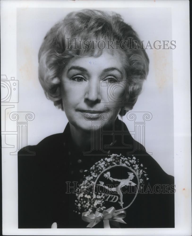 1973 Press Photo Bea Frambach Floral Agent - cvp13898 - Historic Images