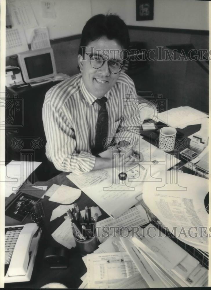 1992 Press Photo Kurt Anderson Editor of Spy Magazine - cvp04653 - Historic Images