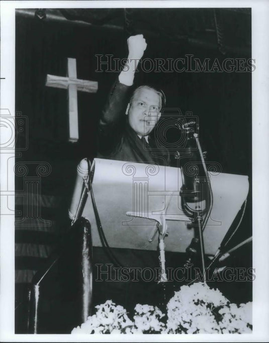 1978 Press Photo Congressman Martin Dies in a scene from Hollywood on Trial - Historic Images