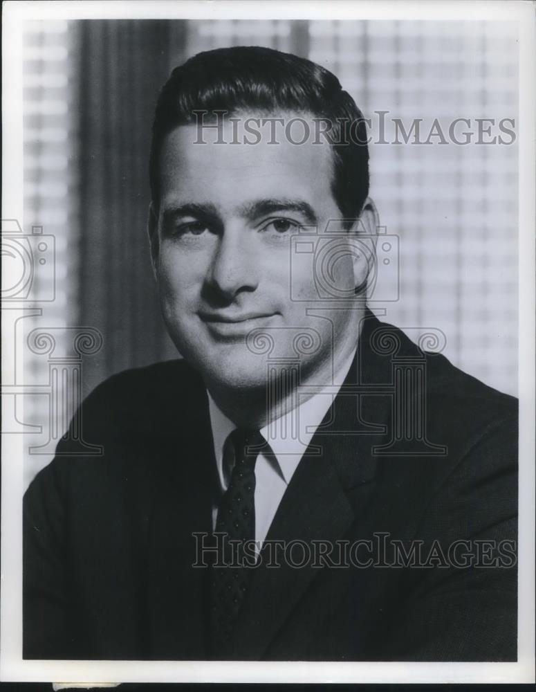 1967 Press Photo Charles Evans Jr. Executive Vice President Cleveland Container - Historic Images