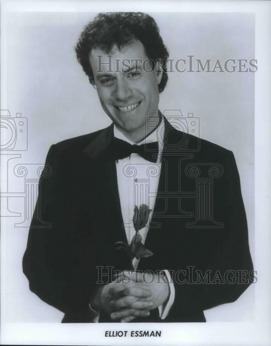 1988 Press Photo Elliot Essman Food Writer Author - cvp05944 - Historic Images