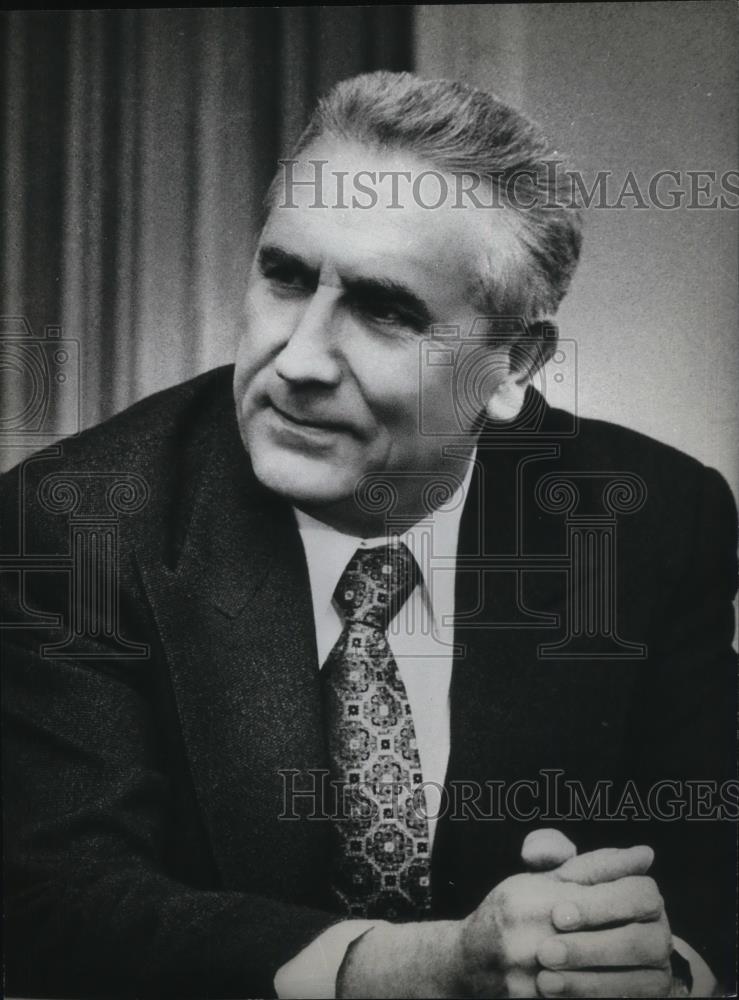 1978 Press Photo Edward Gierek 1st Secretary Polish United Workers Party - Historic Images